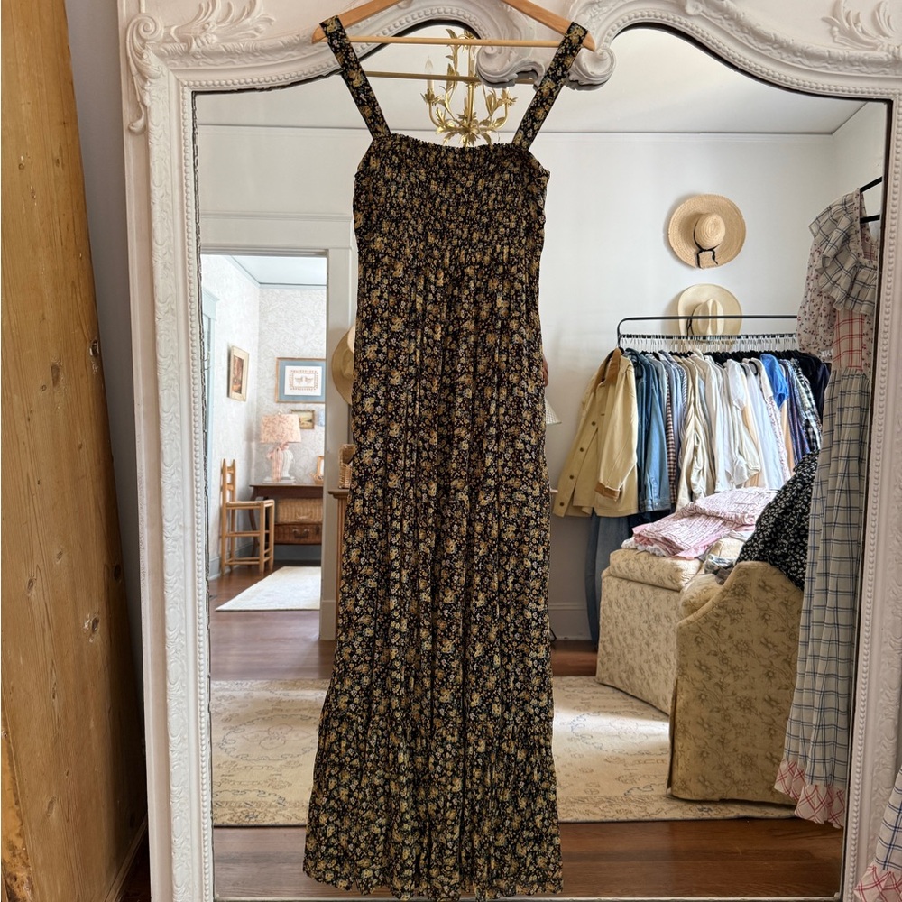 Sezane Floral Maxi Dress